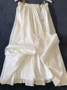 New Acler Ivory Lace Maxi Skirt AU 10 / US 6 – Elegant & Versatile - Foto 1 di 14