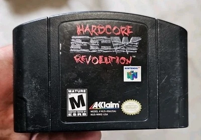ECW: Hardcore Revolution (Nintendo 64, 2000)  Authentic WORKS VG - Image 1 of 3