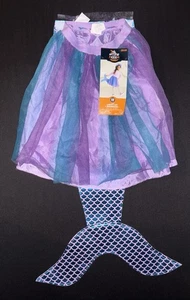 Costume sirena illuminata Hyde and EEK per bambini bambina taglia unica viola teal tulle NUOVO - Foto 1 di 2