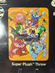Looney Tunes & DC Toon League Blanket 46 in x 60 in - Picture 1 of 7