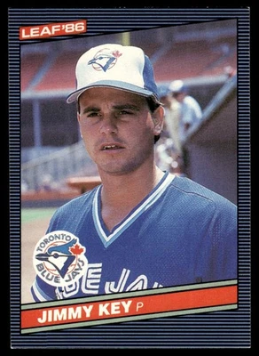 1986 Leaf Jimmy Key Toronto Blue Jays #219 - Image 1 of 2