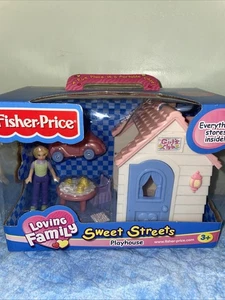 Fisher Price Loving Family Sweet Streets Playhouse Playset, 2002 New, Unopened - Picture 1 of 4
