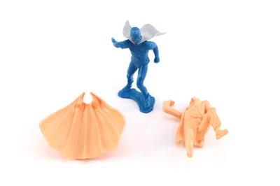 1966 Ideal Justice League Batman Playset Robin Figure Complete Batman Cape Joker - Image 1 of 4