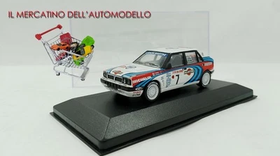 143 LANCIA DELTA MARTINI 16V RALLY IXO,NO NOREV,BBURAGO,WELLY,DEA,SPARK, - Immagine 1 di 2