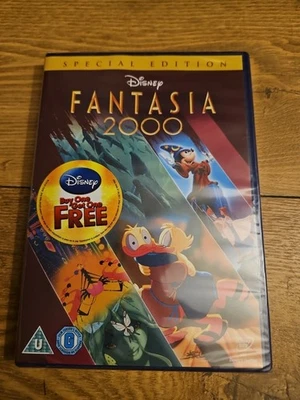 Brand New in cellophane Fantasia DVD 2000 Walt Disney Studios - Image 1 of 2