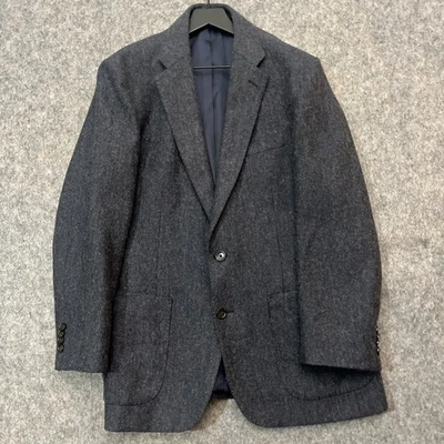 J. Blazer Crew Ludlow ajustado sin estructura en mezcla de lana inglesa 42R gris Foto 1 de 4