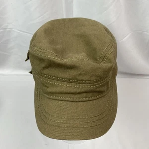 Militärstil Kadettenmütze Seitentasche Riemen hinten Mütze Mode Kappe - Bild 1 von 6