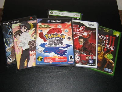 300 PS2 Xbox Gamecube Wii DVD Protective Sleeves New Protectors Sealed Anime  - Image 1 of 2