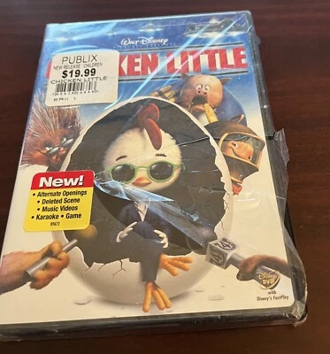 Chicken Little DVD Brand New Sealed Disney Ripped Seal - Image 1 of 4