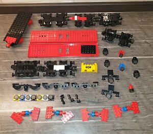 Lego Eisenbahn 9 V 12 Volt Magnete Räder Achsen Kupplungen Puffer Verkleidungen