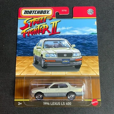 CUSTOM MATCHBOX HOT WHEELS STREET FIGHTER 2 BONUS STAGE 1994 LEXUS LS 400 CAPCOM - Image 1 of 2