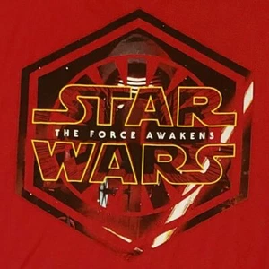 The Force Awakens T-Shirt Large Star Wars Kylo Ren First Order Disney (G) - Picture 1 of 3