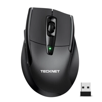TECKNET Bluetooth Wireless Mouse, 3 Modes (BT 5.0/3.0+2.4G) Portable Ewm01181 - Image 1 of 4