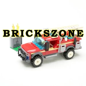 Building Blocks MOC Model Bricks Kids Toys Fire Pick-up+ Minifigures - Picture 1 of 4