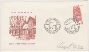 Denmark FDC 1972, Danish Architecture, House, Christanshavn - Picture 1 of 1