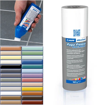 (81,19€/kg) Mapei Fuga Fresca 160g Fliesen Fugen Farbe Fugensanierung Fugenfarbe - Bild 1 von 4