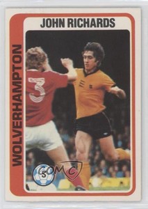1979-80 Topps English Footballers John Richards Wolverhampton Wanderers FC #310