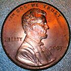 2003 Lincoln Memorial Cent - Copper Plated Zinc Penny - XF/BU