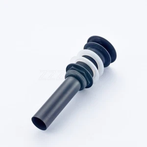 Drains Brass Black Pop Up Sink Drain Stopper Without Overflow Bathroom Faucet - Picture 1 of 5