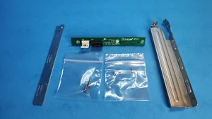 SuperMicro SLIM-SATA UL94V-0 CD/DVD-ROM Adapter w/1U CSE-111 Server Drive Rails - Picture 1 of 4
