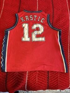 Nenad Krstić Autographed New Jersey Nets/Serbia Basketball Jersey - Picture 1 of 3