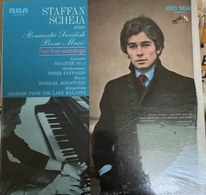 Piano: STAFFAN SCHEJA PLAYS ROMANTIC SWEDISH PIANO MUSIC Vinyl LP Sealed 1969 - Imagen 1 de 2