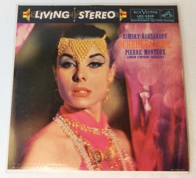 RCA SHADED DOG 1958 Rimsky-Korsakov SCHEHERAZADE Monteux LSC-2208 FAST SHIPPING - Image 1 of 4