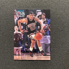 1995-96 Classic Signature Edition JEROME ALLEN Rookie AUTO - BASKETBALL CARD