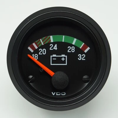 VDO Voltmeter Cockpit International Volt Display Instrument 24V - Image 1 of 3