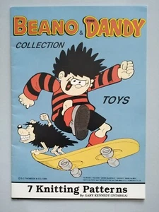 BEANO & DANDY TOYS (7) - 8ply - ALAN DART Knitting Pattern - NEW - Picture 1 of 9