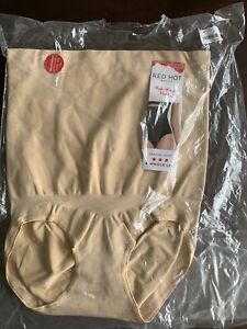 Red Hot by Spanx High Waist Panty Nude Size XL Shapewear
