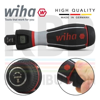 Wiha 36888 Torque Screwdriver Hex 4mm ITorque 1, to 5 NM With Digital Scale - Image 1 of 4