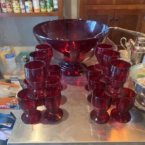 20-teiliges Locher-Set, rubinrot - Bild 1 von 5