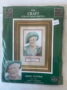 The Craft Collection  Cross Stitch Kit Queen Mother - Picture 1 of 3