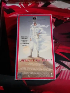 Lawrence of Arabia (VHS, 1989, Restored) Peter O'Toole - Picture 1 of 6