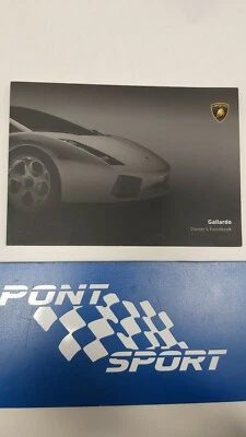 MANUALE LAMBORGHINI GALLARDO OWNER'S HANDBOOK INGLESE 400012003B - Immagine 1 di 3