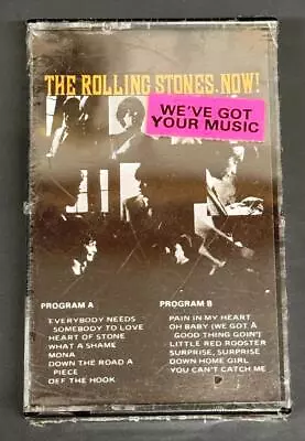 The Rolling Stones, Now! Cassette Tape ABKCO ‎ACT 4204 Brand New Factory Sealed - Image 1 of 2