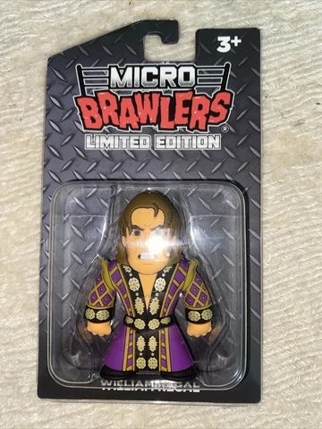 William Regal Micro Brawlers Pro Wrestling Crate Exclusive Figure, AEW Cover