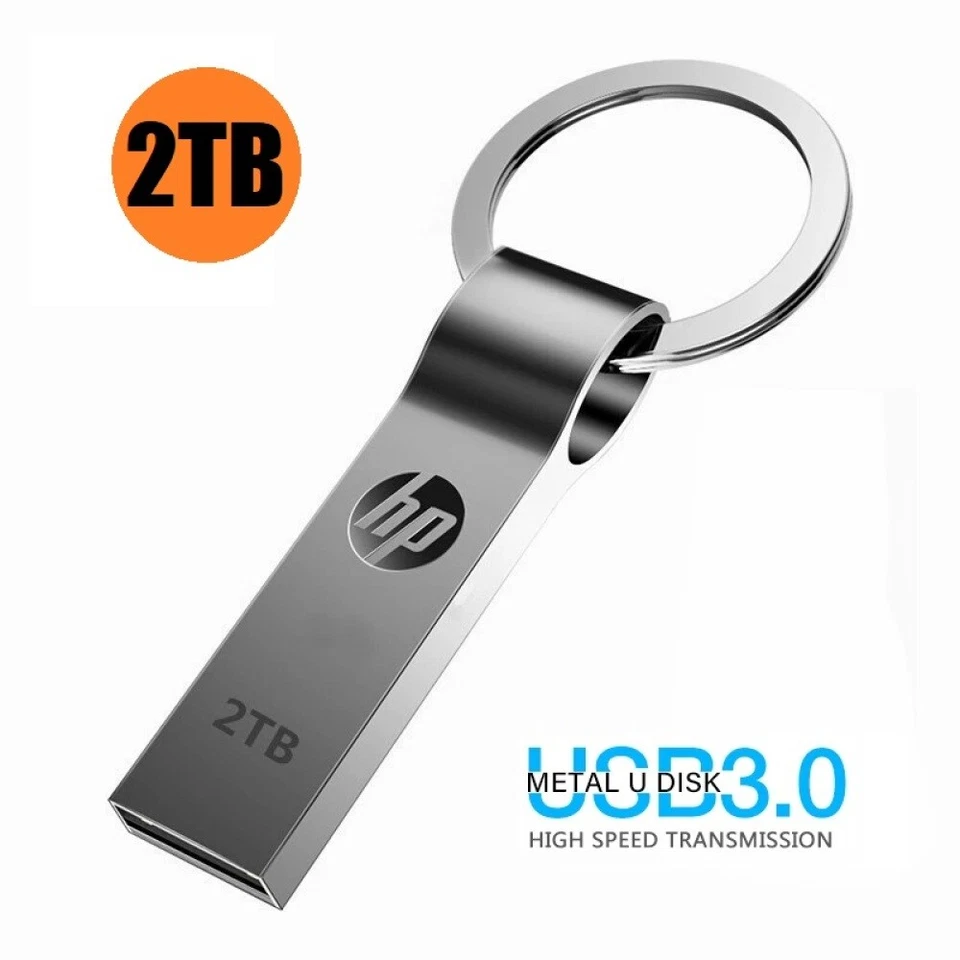 Clé USB 3.0 Haute Vitesse de Lecture en Métal 2To Disque Flash Etanche - Photo 1/1