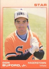 1988 Hagerstown Suns Star #3 Don Buford Jr.