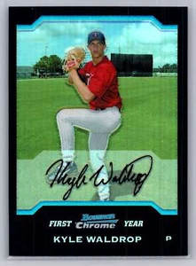 2004 Bowman Chrome Draft Picks & Prospects #BDP107 Kyle Waldrop Refractors - Picture 1 of 2