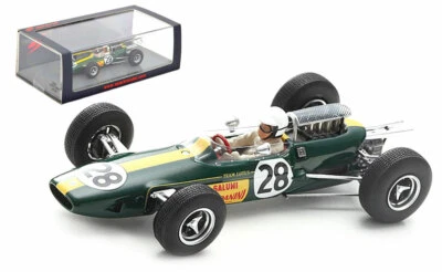 Spark S7293 Lotus 25 #28 Italian GP 1965 - Giacomo Russo 'Geki' 1/43 Scale - Image 1 of 4