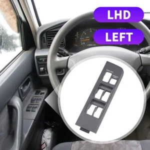 LEFT SIDE MASTER WINDOW SWITCH BEZEL TRIM for 1991-1997 TOYOTA LAND CRUISER FJ80 - Foto 1 di 12