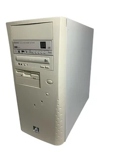 PC Vintage AOpen Computer Beige Pentium MMX 16MB RAM A/V e scheda LAN senza HDD senza sistema operativo - Foto 1 di 18