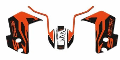 Stickers Kit 3D Compatible for KTM 1290 SUPER ADVENTURE S 2017-2020 Fender Foto 1 de 2