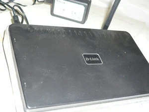 Used ADSL Wireless Router 4 Port WI-Fi Model DSL-2640R With Plug & Cable. - Picture 1 of 5