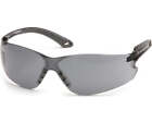 Pyramex Itek Safety Glasses, Gray H2X Anti-Fog Itek Safety Glasses (12-Pack)