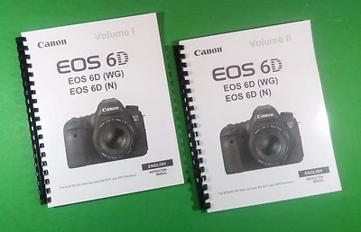 佳能 EOS 6D 相机 406 页用户手册 带透明保护套 — 第 1/3 张图片