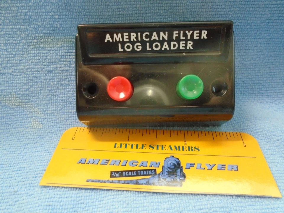 AMERICAN FLYER LOG LOADER  2 BUTTON CONTROL BUTTON   NEW REPRO  XA10961BA - Image 1 of 1