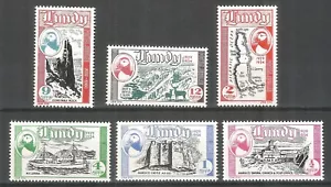 Great Britain STAMPS REGIONAL ISLAND OF LUNDY MNH** map - Picture 1 of 1